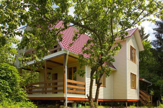 Проект каркасного дома 105 м²