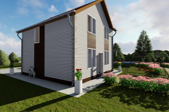 Проект дома: 115 м²