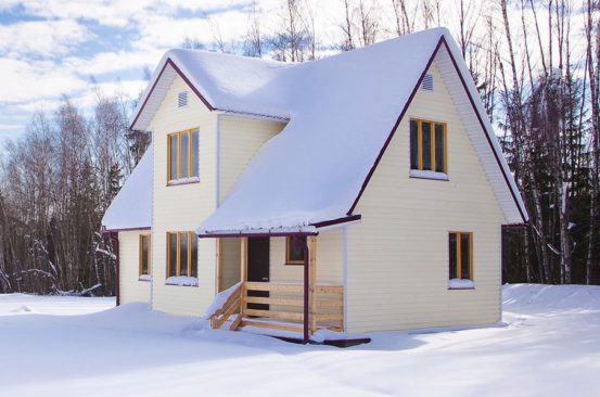 Проект каркасного дома 105 м²