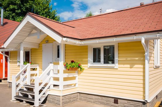 Проект каркасного дома 54 м²