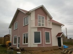 Проект каркасного дома: 115 м²