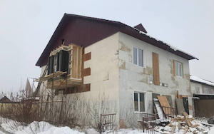 Продолжаем реновацию каркасного дома в поселке Новая Разводная