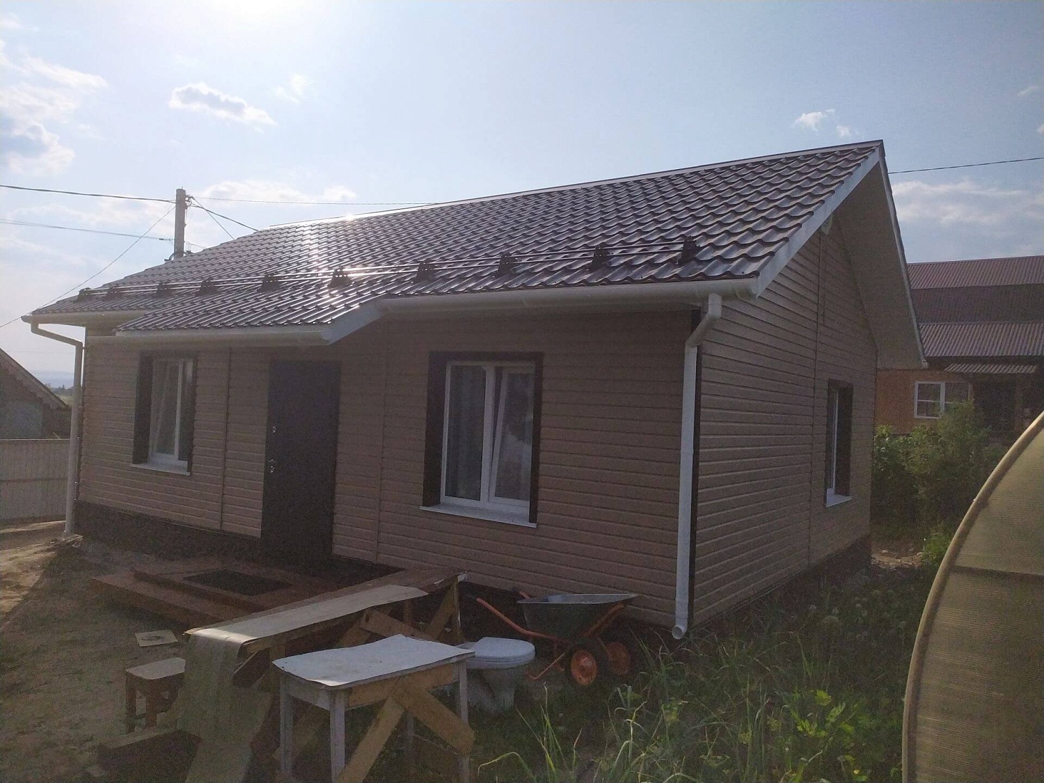 Каркасный дом 50 м² в 2020 году в СНТ Садовод