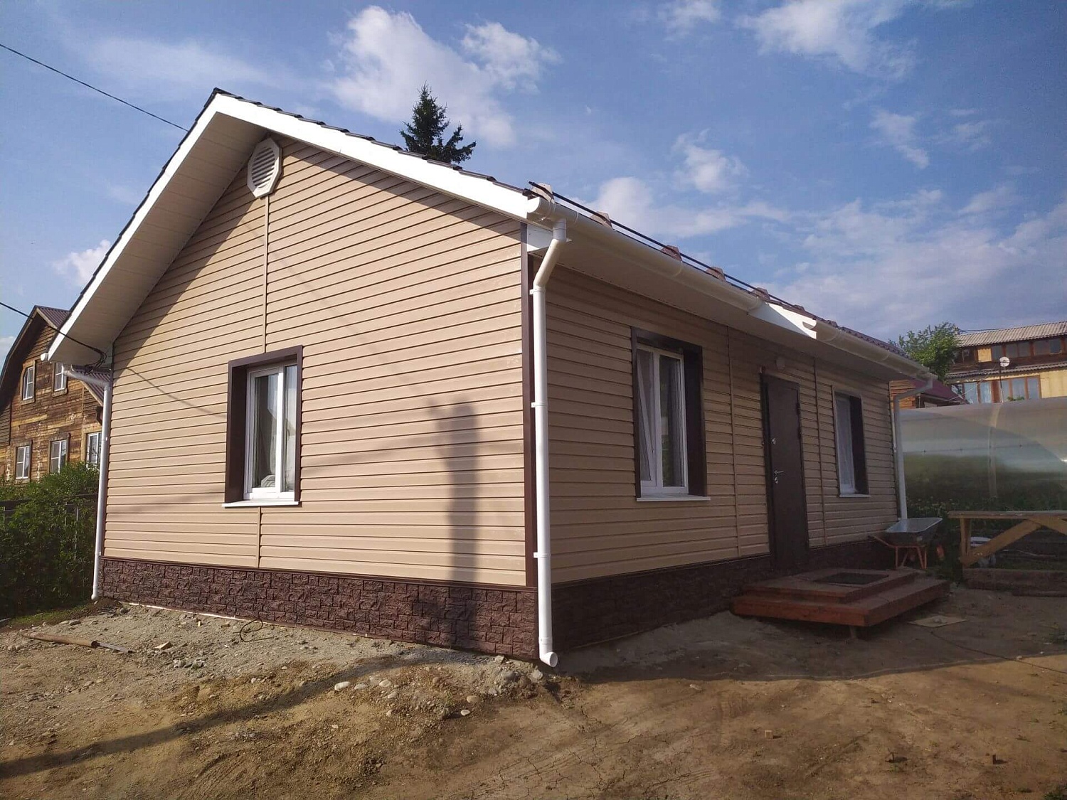 Каркасный дом 50 м² в 2020 году в СНТ Садовод
