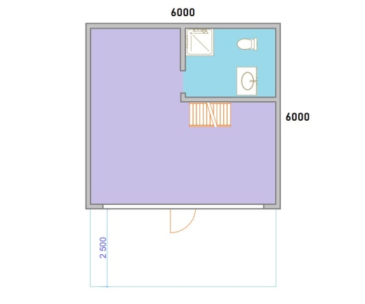 Домокомплект: 44 м2