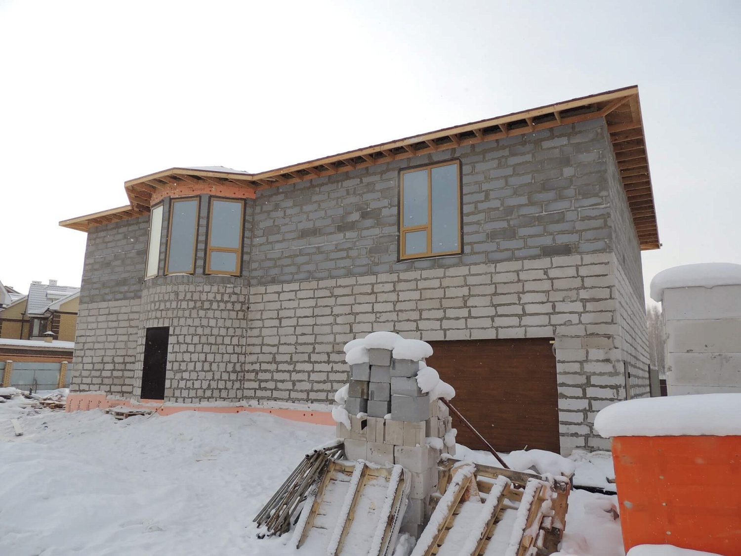Дом из газобетона 485 м² в 2022 году