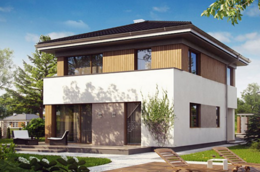 Проект каркасного дома 115 м²