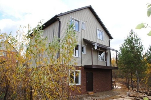 Проект трехэтажного дома 196 м²