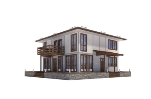 Проект каркасного дома 148 м²