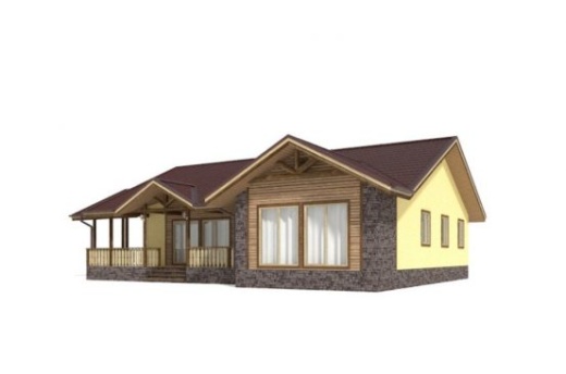 Проект каркасного дома 152 м²