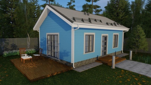 Домокомплект: 39 м2