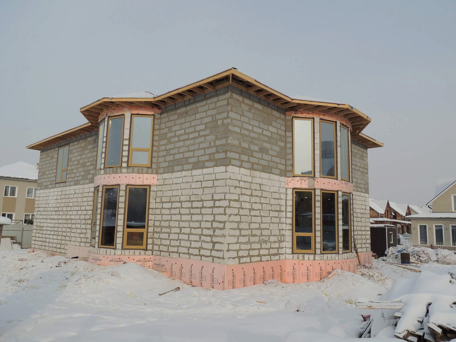 Дом из газобетона 485 м² в 2022 году