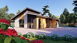 Проект дома: 134 м²
